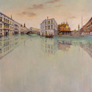 VENEZIA DELLA FRAGILLITA' IL SUBLIME, Mista su tela, cm 120x100