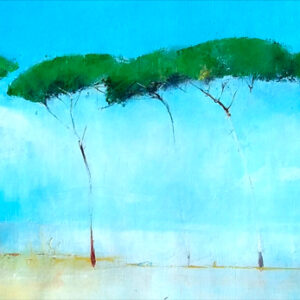 APPIA XCII, Olio su tela, cm 50x150